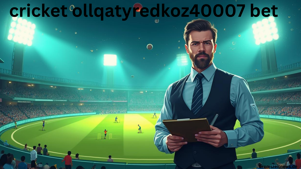 cricket ollqatyredkoz40007 bet